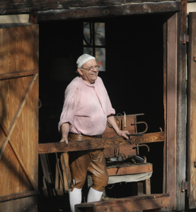 1970 – Historic Blacksmith Shop Relocated