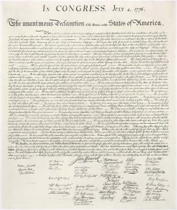 Sharing the Spirit of America: A Community Reading of the Declaration of Independence
