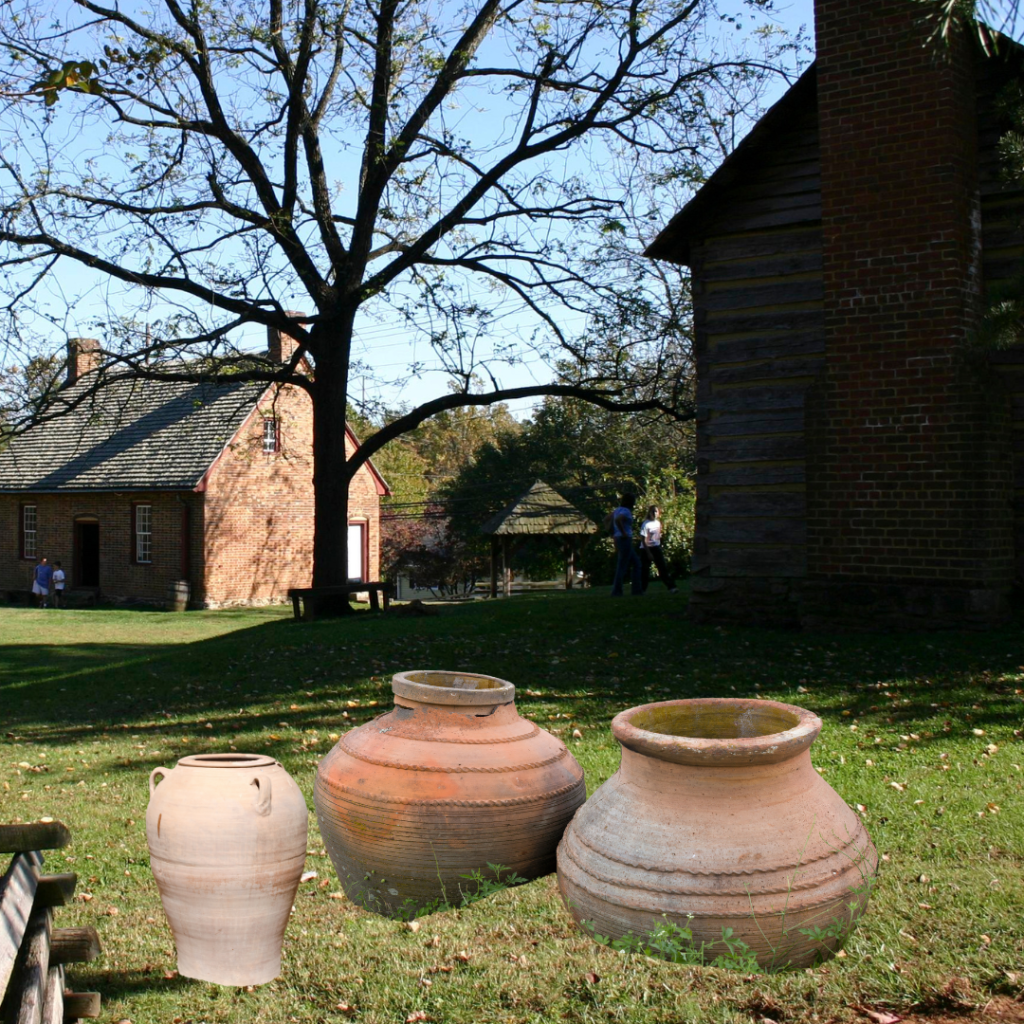 Pottery in the Historical Park