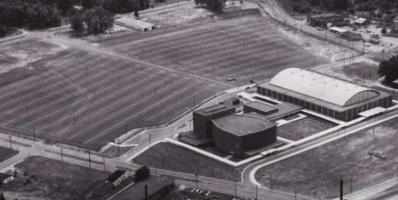 Greensboro Coliseum circa 1959