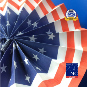 Let’s Craft! American Flag Fans in Little Red Schoolhouse (Sensory Friendly)