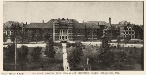 NC Normal and Industrial School, now UNCG