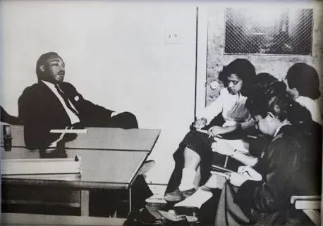 Martin Luther King, Jr. Speaks at Bennett College in Greensboro