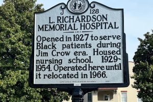 May 4, 1927 – L. Richardson Memorial Admits First Patient