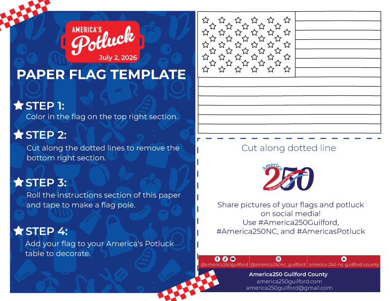 Paper Flag Decoration
