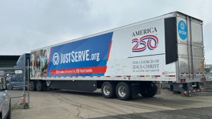 Truckload of Food Delivery to Greensboro Urban Ministry