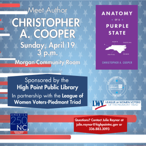 Meet Christopher A. Cooper, Author of Anatomy of a Purple State
