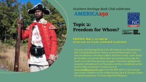 The Heritage Book Club Celebrates America250NC, Spring Selection: A Perfect Frenzy by Andrew Lawler
